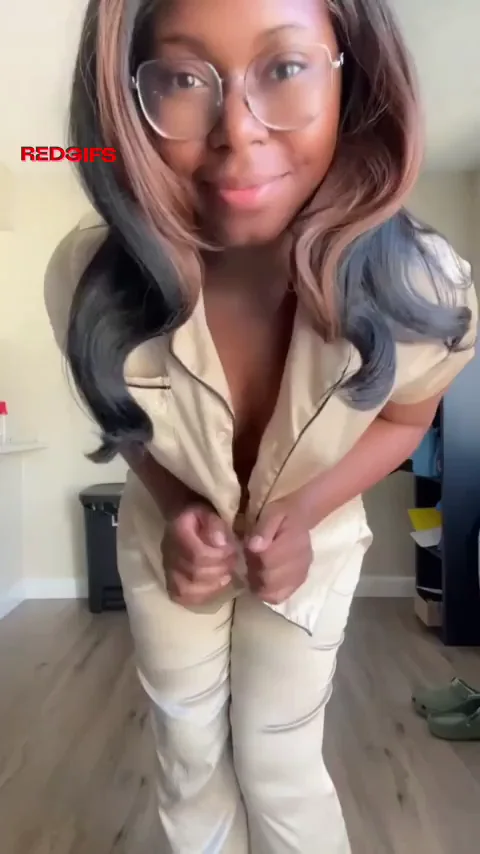 Uh Oh! Hole-y Pajamas Exposing That Thick Latina Booty!