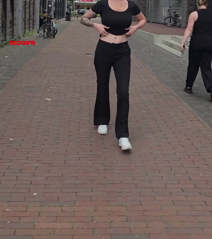 😈 Caught Flashing Tits on Street Cams? 😂🔥