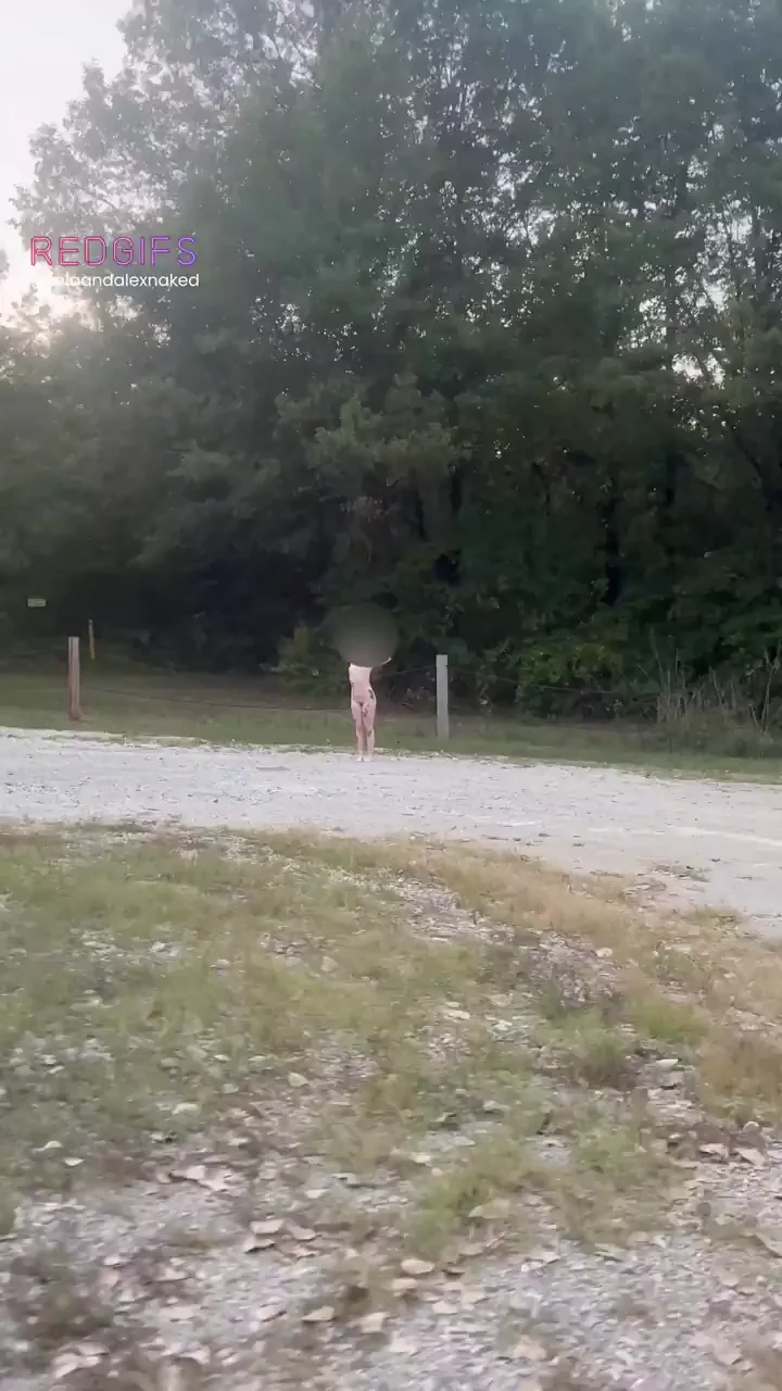 you never know when you'll see a naked hitchhiker