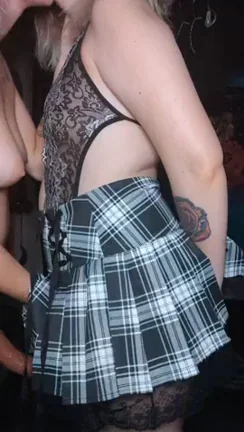 Hot Babe Dominates Me in Plaid Skirt Ride 😈👩‍❤️‍💋‍👨