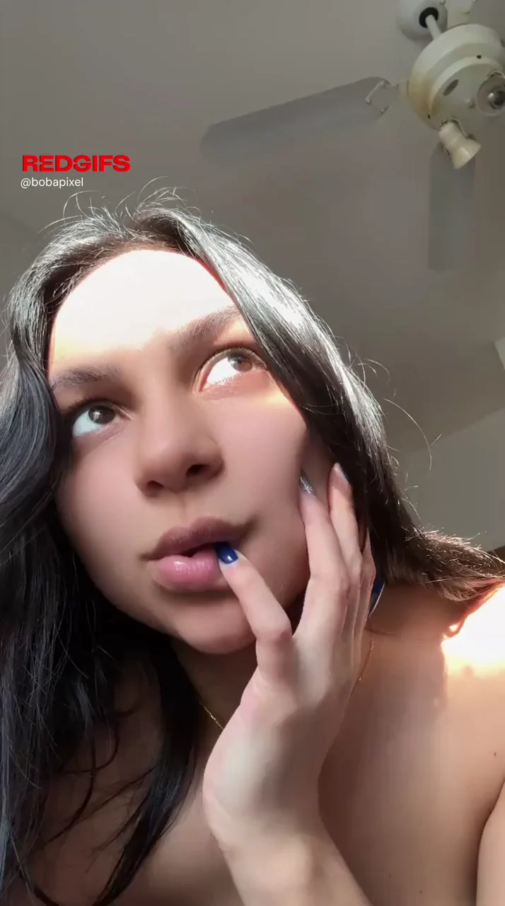 Petite Latina Teen Teasing at the Window for Nosy Neighbor
