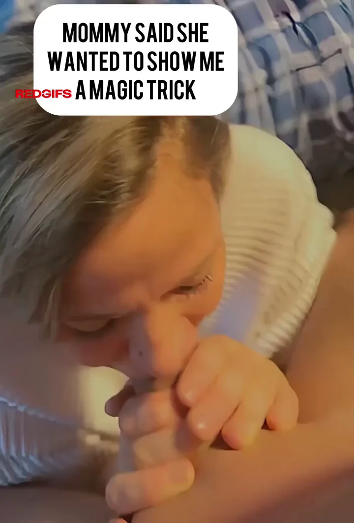Mommy's Magic Mouth Trick on Monster Son Cock