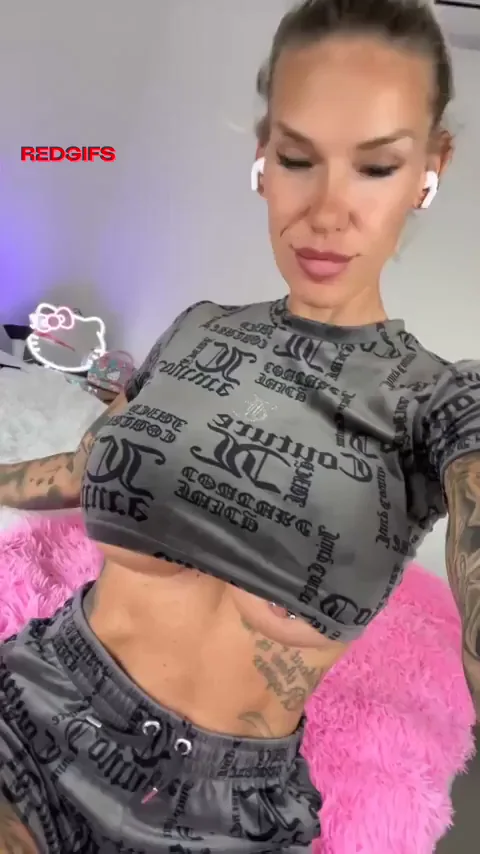 Don't let my boobs distract you too much