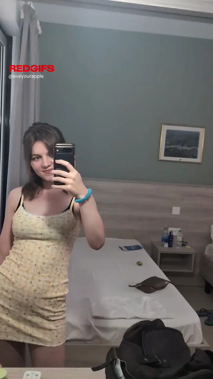 Slutty Dress Tease: Tits Out for Nighttime Fun 😈🍒