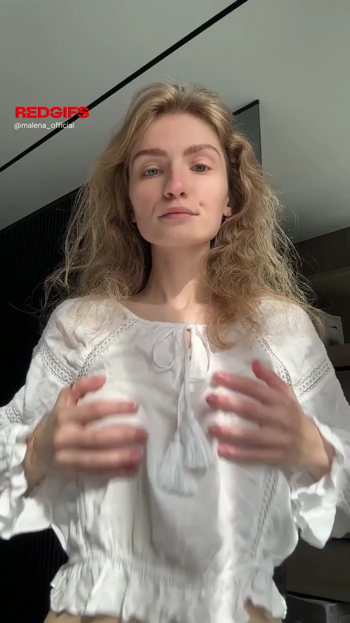 Blonde Slut's Natural Tits Crave Your Rough Play