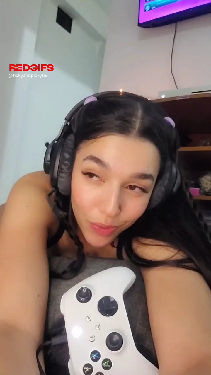 Lying down, ready for a little game of Rocket League