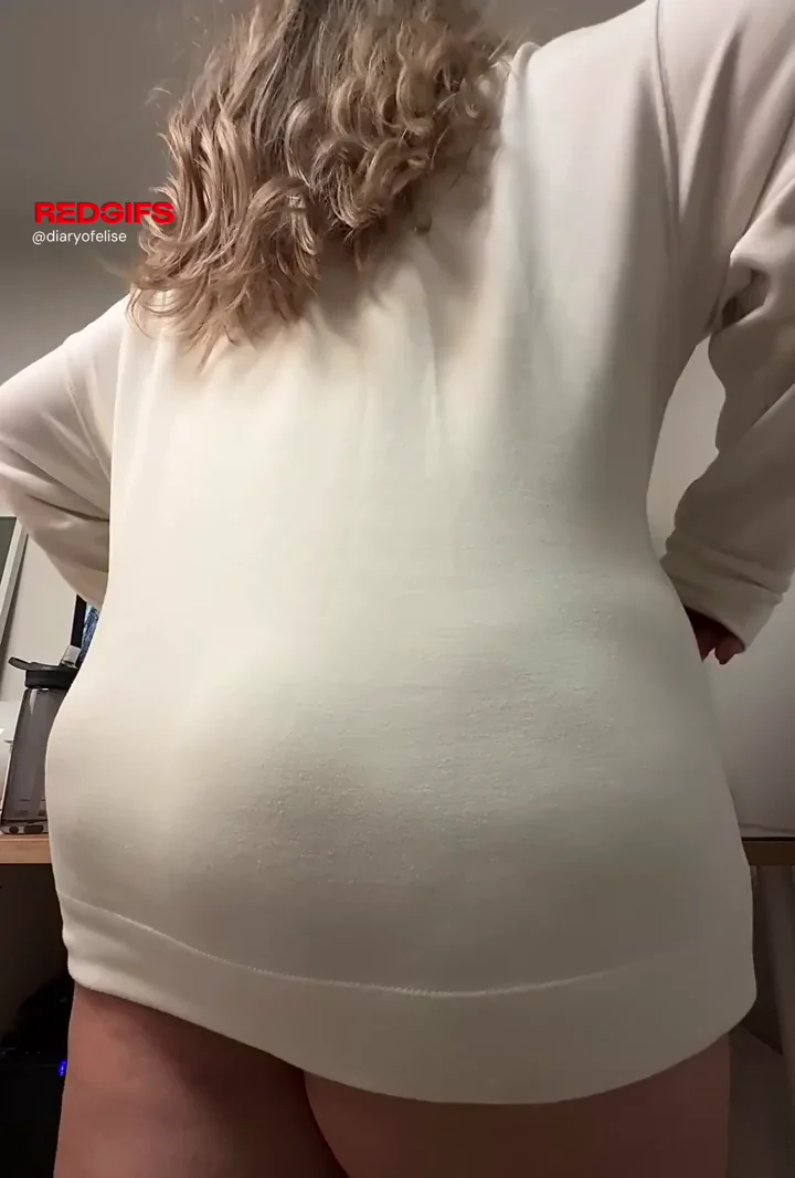 🍑 Massive Whooty Ass Overflowing Those Tiny Panties! 😍