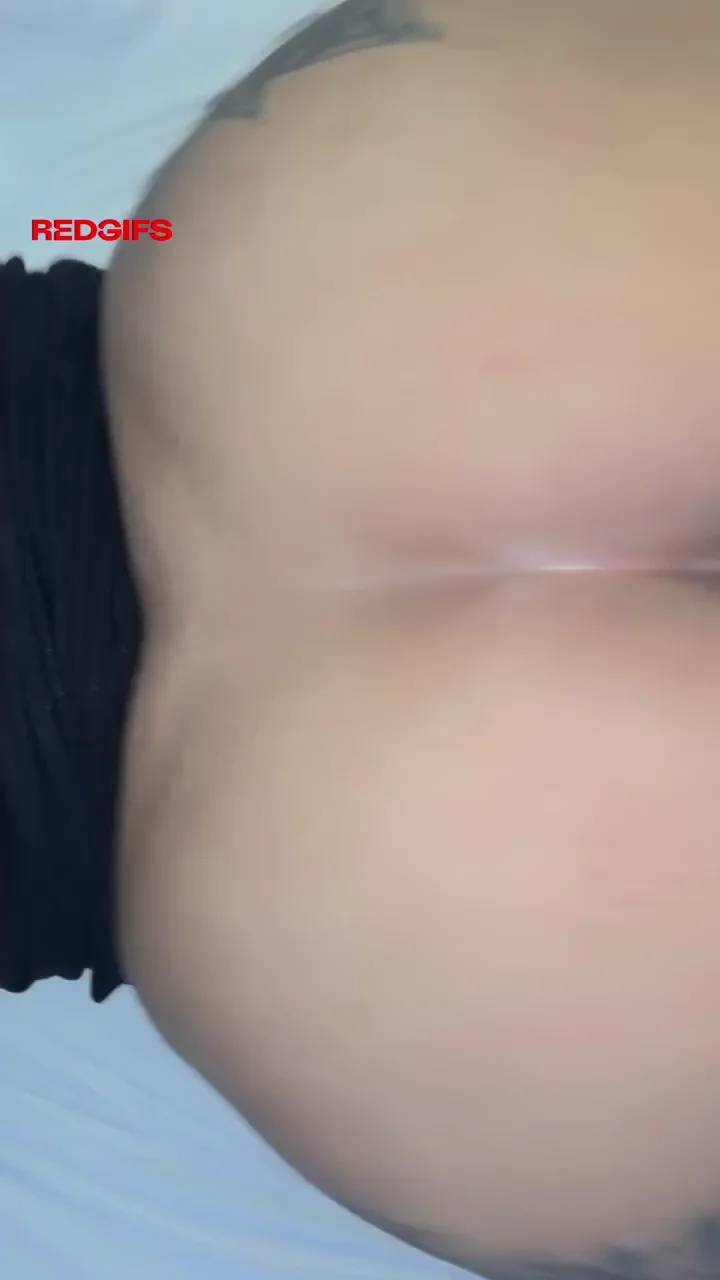 Thick Ebony Booty Bouncing on White Cock Doggystyle