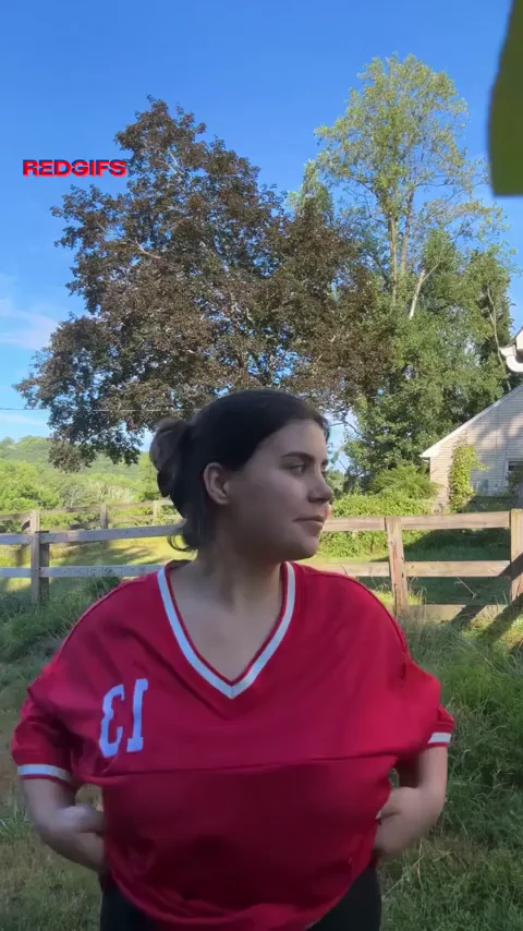 Latina Babe's Massive Tits Bouncing Wild Outdoors 🍈🍈💦