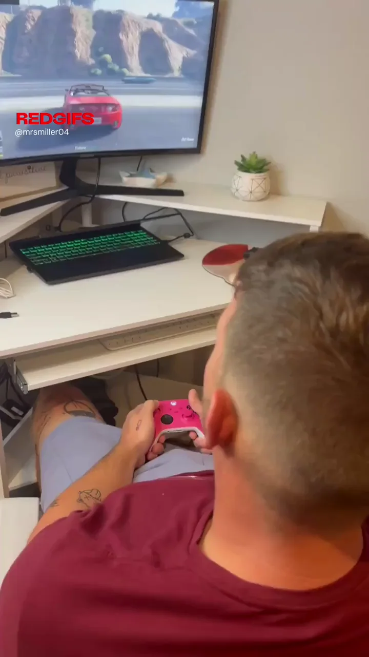 He played games and I played with his dick