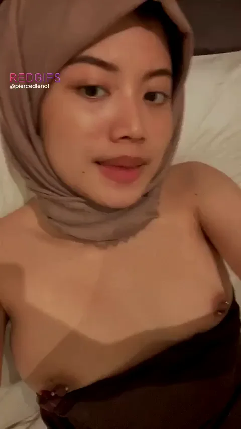 Hijabi girl after the holy month