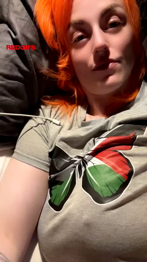 Neon Redhead MILF Teases: Make Me Cum? 🔥🍑