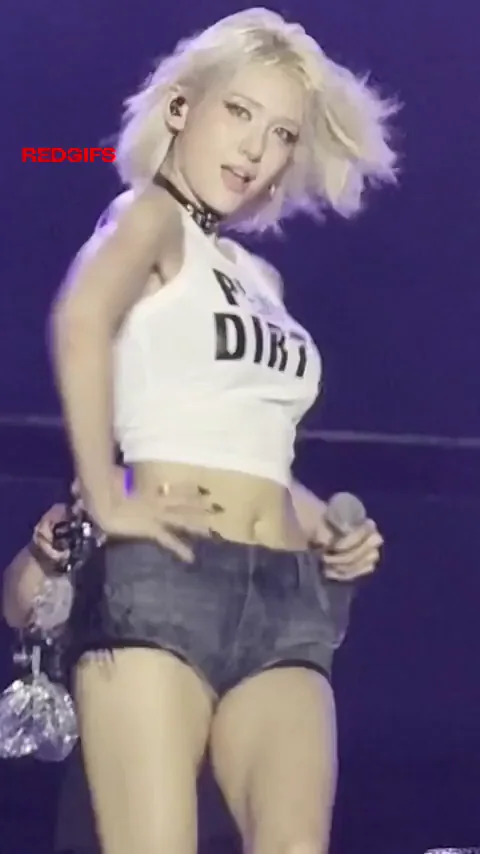 Jeon Somi's Dirty Stage Slut Vibes: Big Tits Bouncing in Tiny Shorts