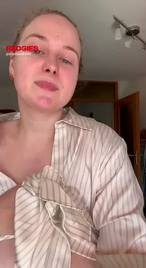 giving you a good view of my mommy tits