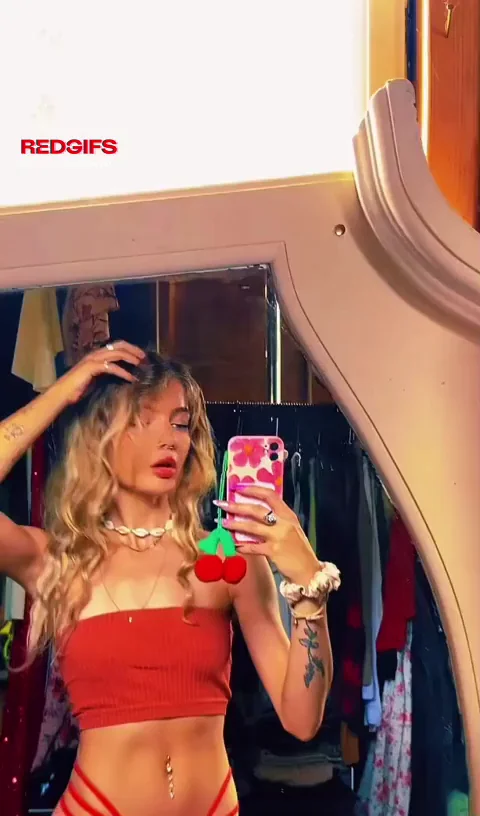 red thongs complete every outfit