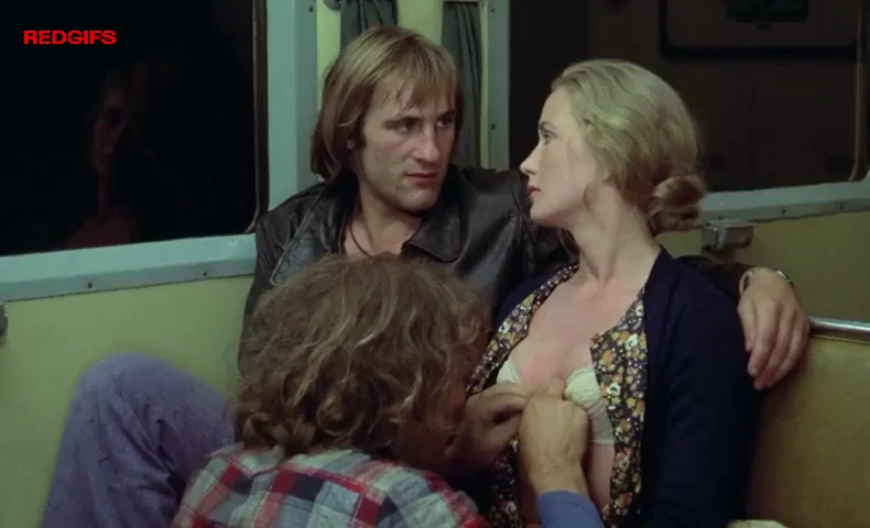 Brigitte Fossey's Juicy Tits Get Sucked 🍒💦 in Going Places '74