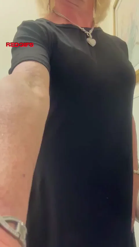 Blonde Slut Teases Tits and Pussy at Work