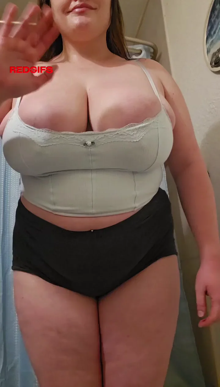 Hi! I'm here to pull my big tits out of my small top to make your 4th of July a little better