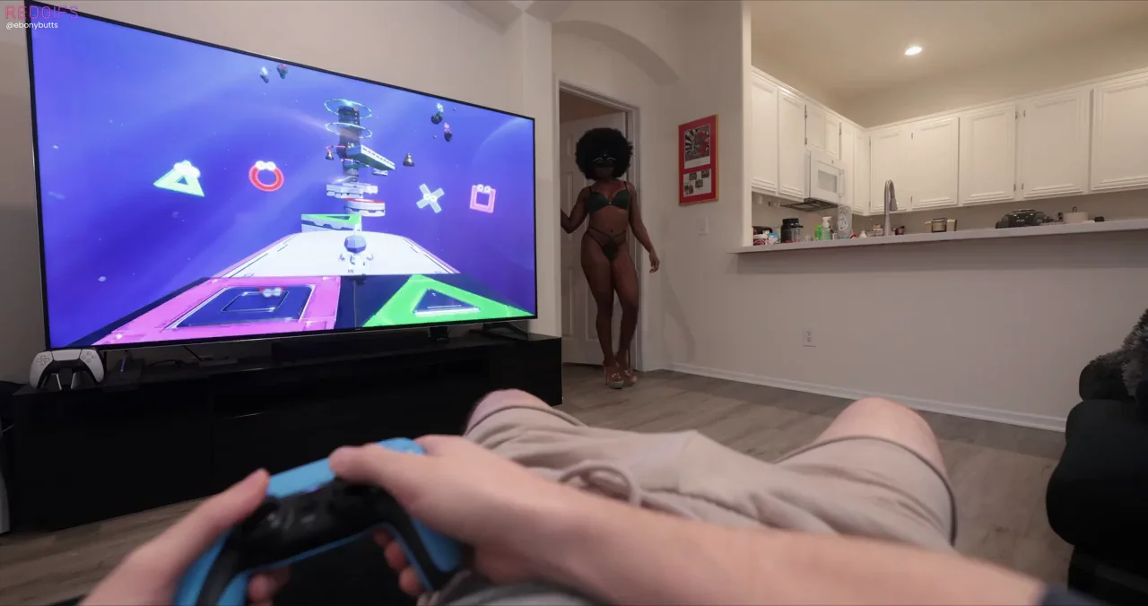 He beat the hardest level in Astro Bot while I got that dick. We both had a great time!