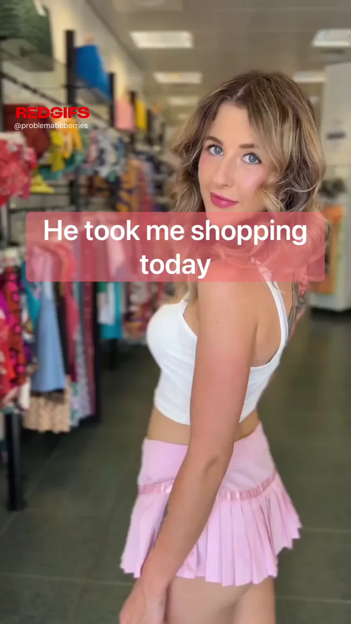 I know shopping can be boring for the guys, so I make it fun
