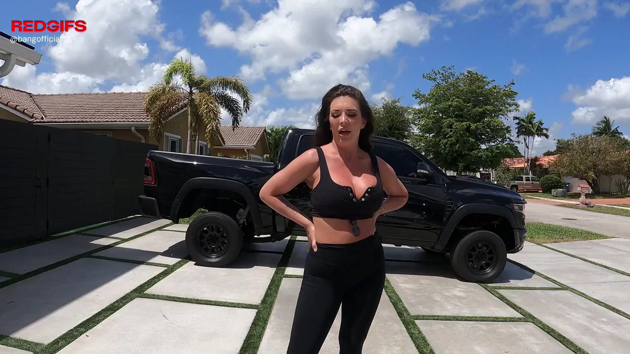 Muscular MILF Elizabeth Skylar's Pierced Revenge Fuck on the Mechanic's Hood
