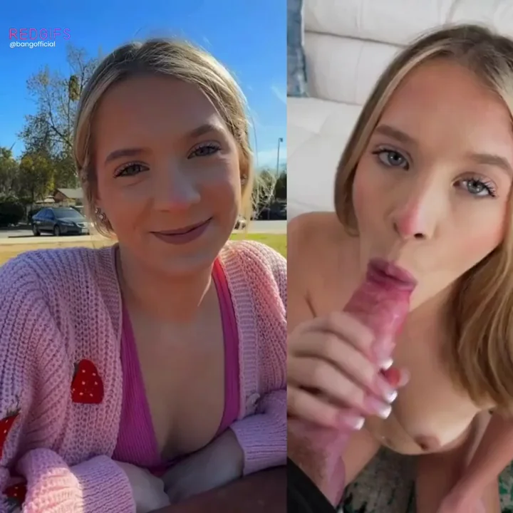 [Becky Summer, 18] maintains the eye contact