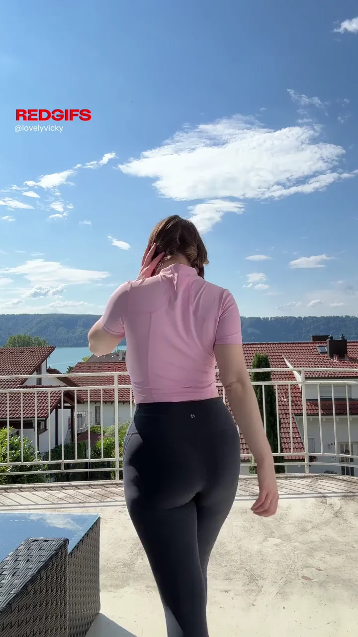 Stay til the end—I’m flashing my titties to the neighbors again