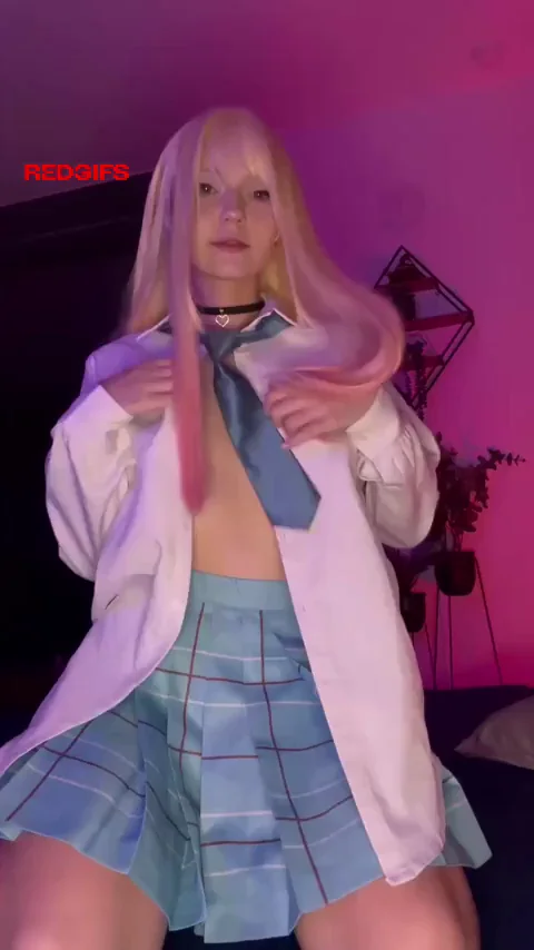 Naked Schoolgirl Tease: Better Bare & Ready to Play 🍑💦