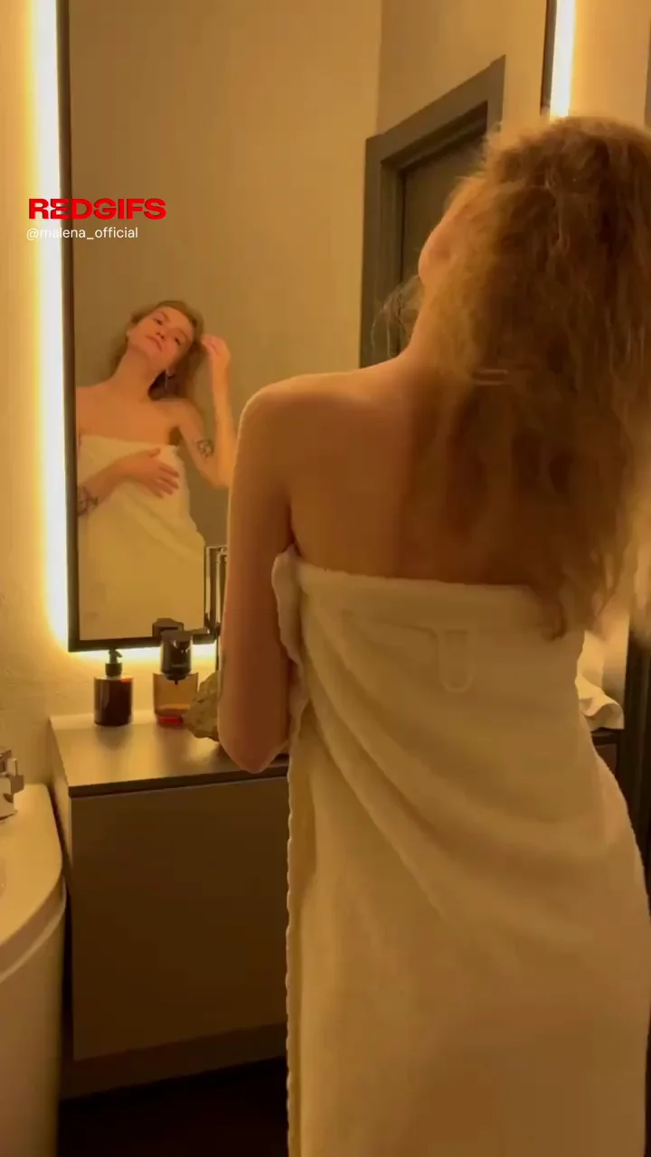 I love posing in front  the mirror