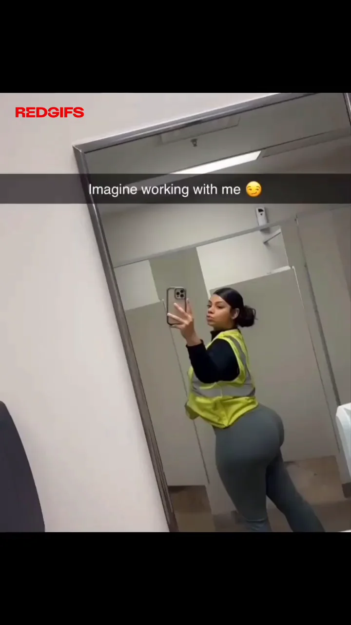 Working with her