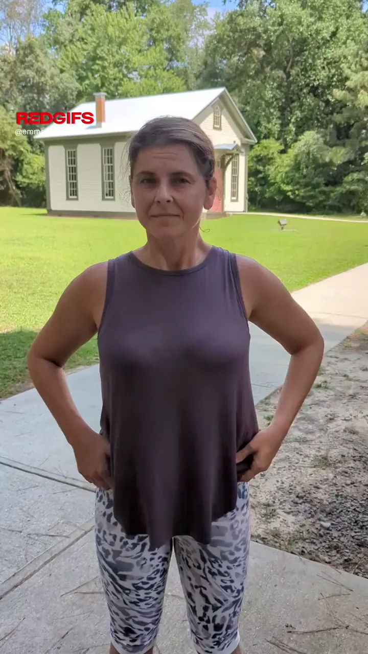 Granny's Epic Titty Drop in the Park 😈🍈🍈
