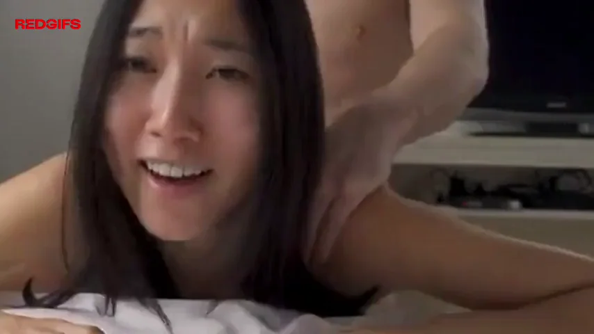 🐐 Asian Slut's Fat Ass Wrecked by Massive White Cock 🍑💦