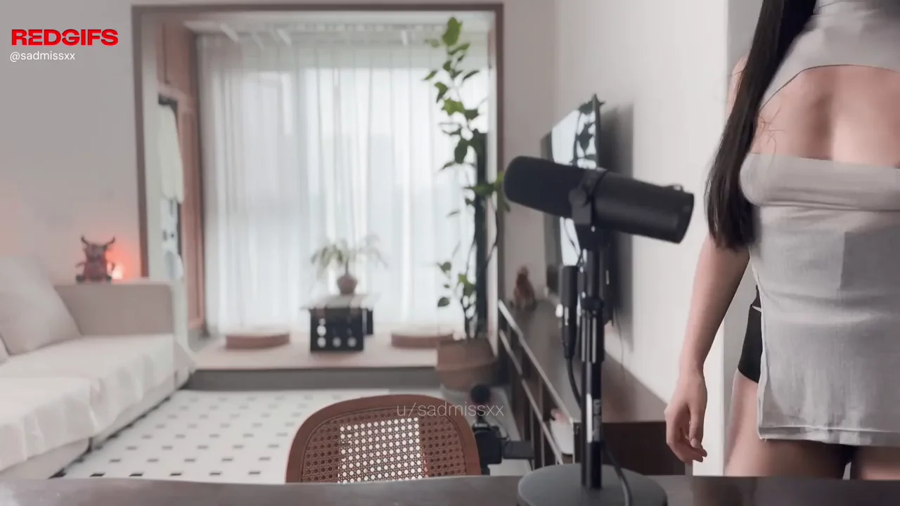 Podcast Canceled: Asian Babe Ditches Mic for White Cock Craving