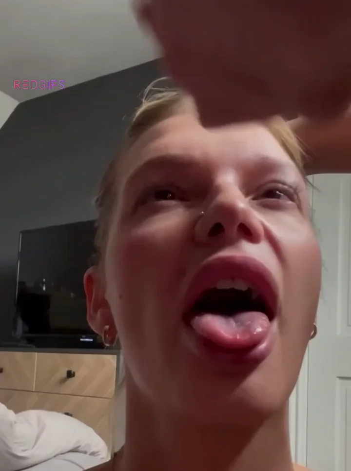 I love how much she loves cum