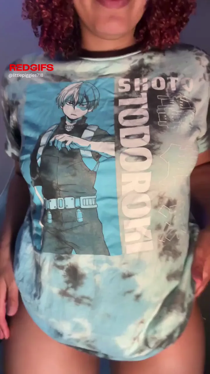 My hero academia quirk is titty tease [f]
