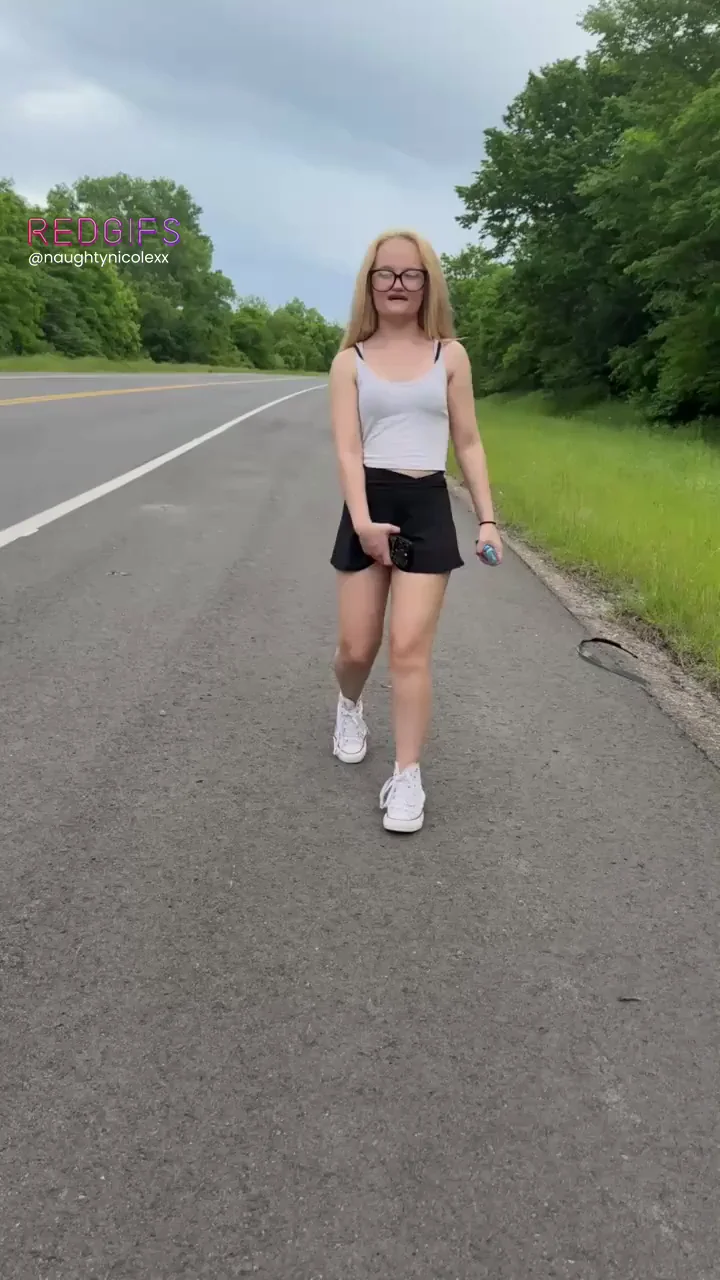 happy to flash u on the way to our car