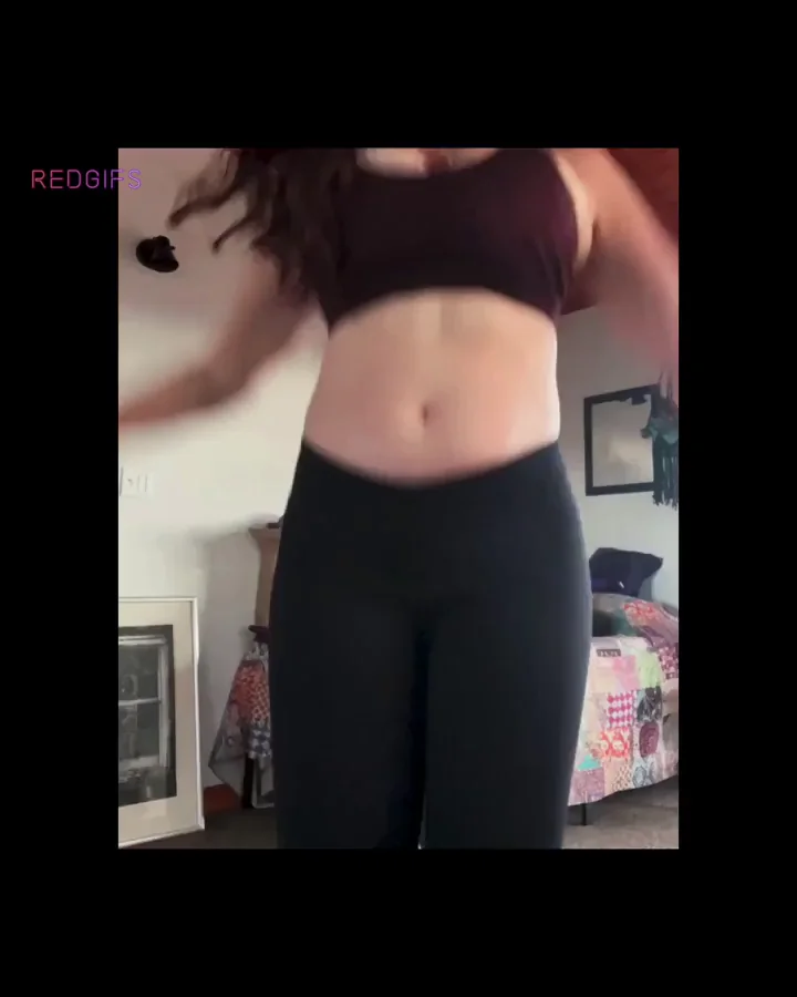 Topless MILF Jiggles Massive Tits in Wild Jumping Jacks
