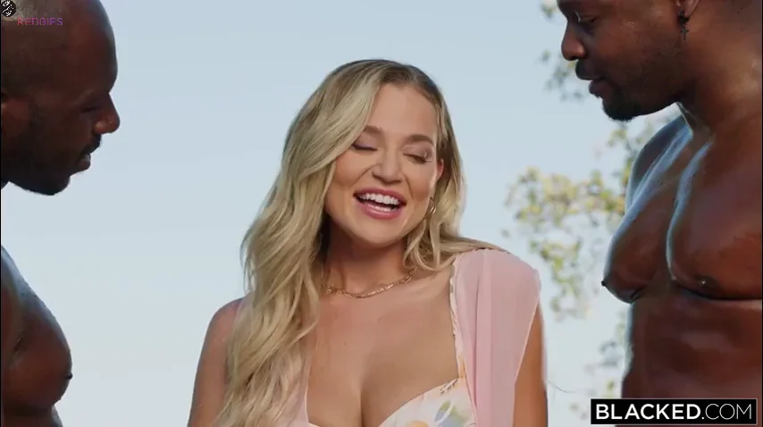 Blake Blossom's First BBC Threesome Slutfest 🍆🍑💦