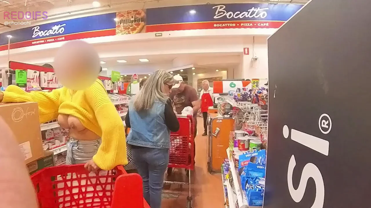 Store Messed Up by Big Tit MILF Fuck 😈🛒💦
