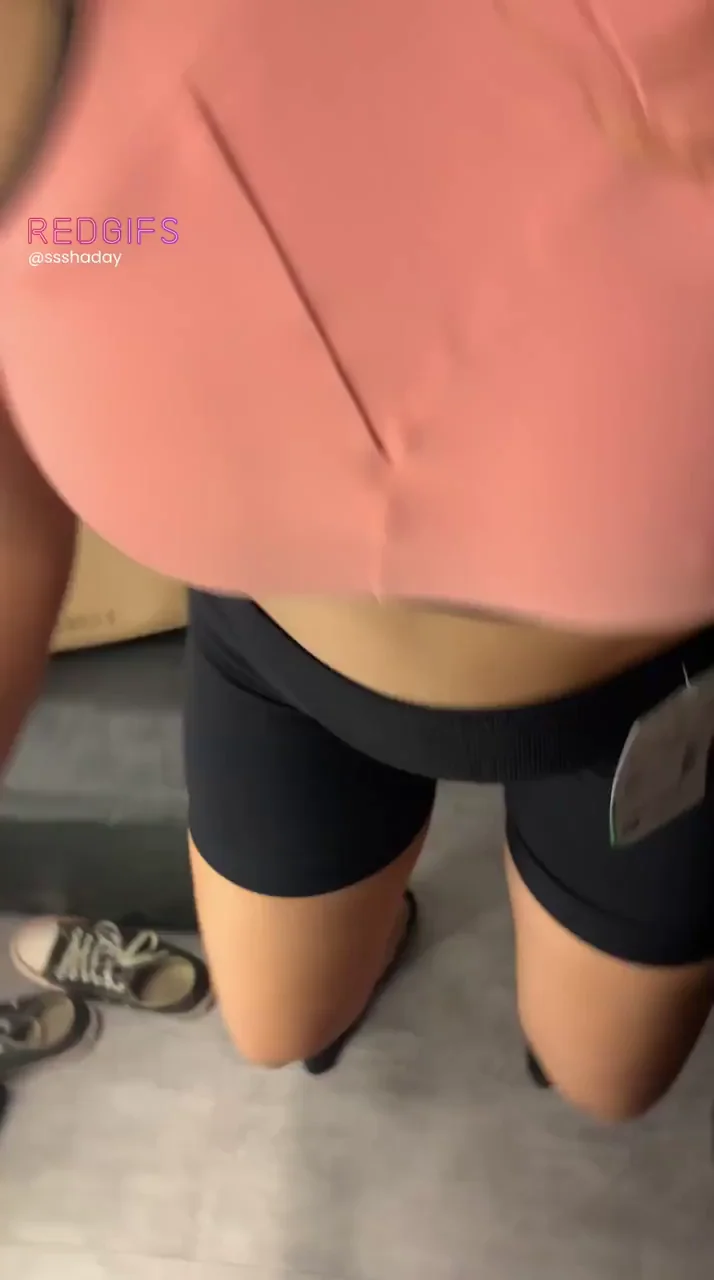 How about I suck your dick in the dressing room at the mall?