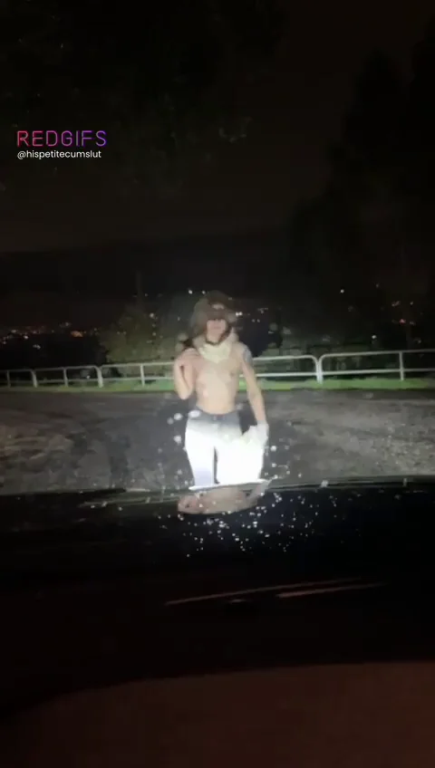 Showing off my petite body in public