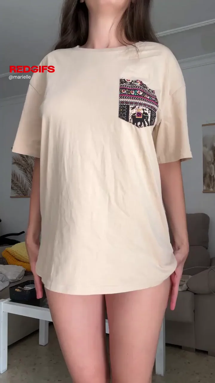 Stole Your Shirt & Woke You Up with My Big Tits Tease 😈👕🍒