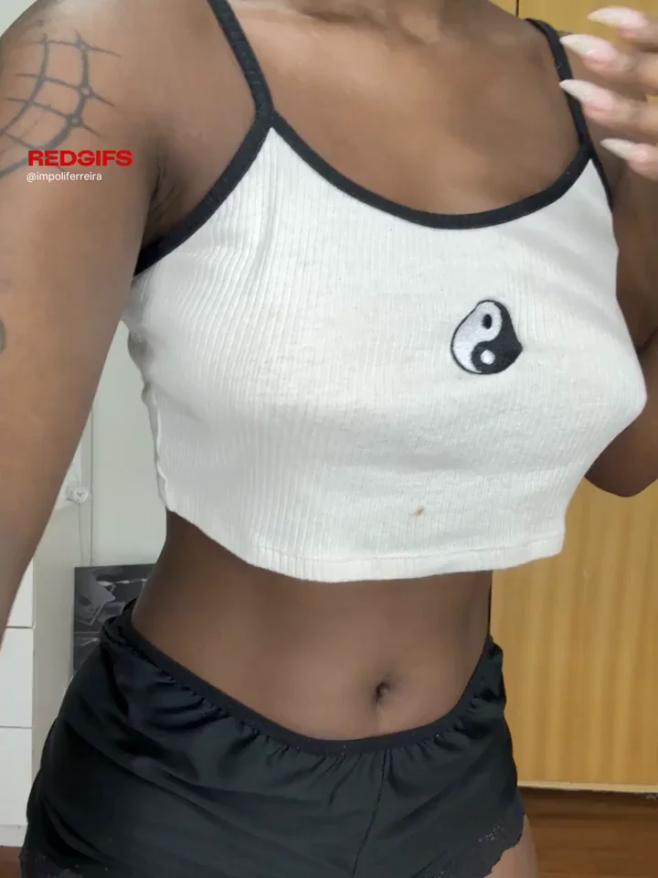 Thick Ebony Tease in Tiny Shorts: Just You & Me, Baby