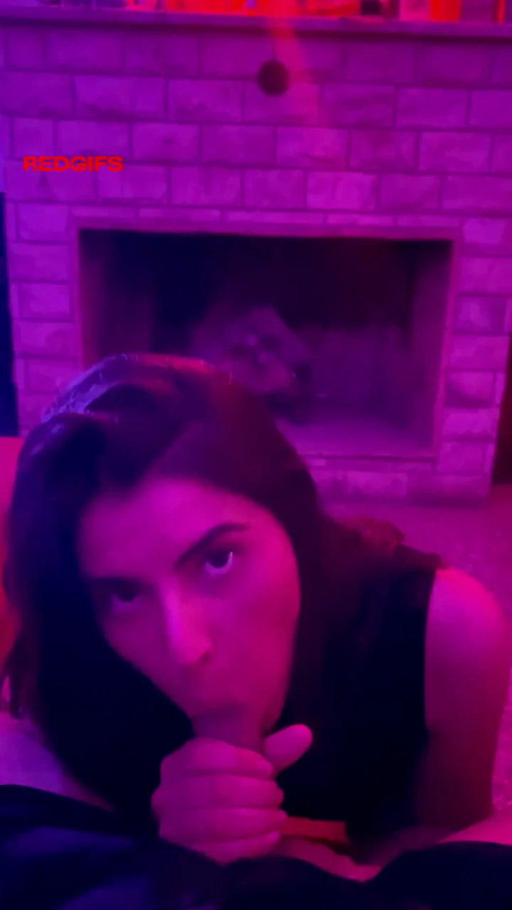 First-person blowjob