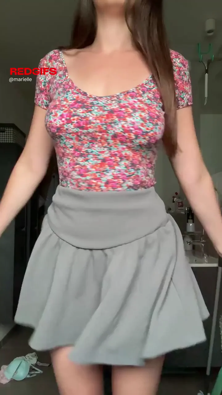 Short skirt and easy access to let you breed me anytime