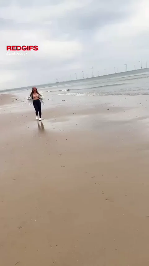 Don’t mind me, just enjoying the beach