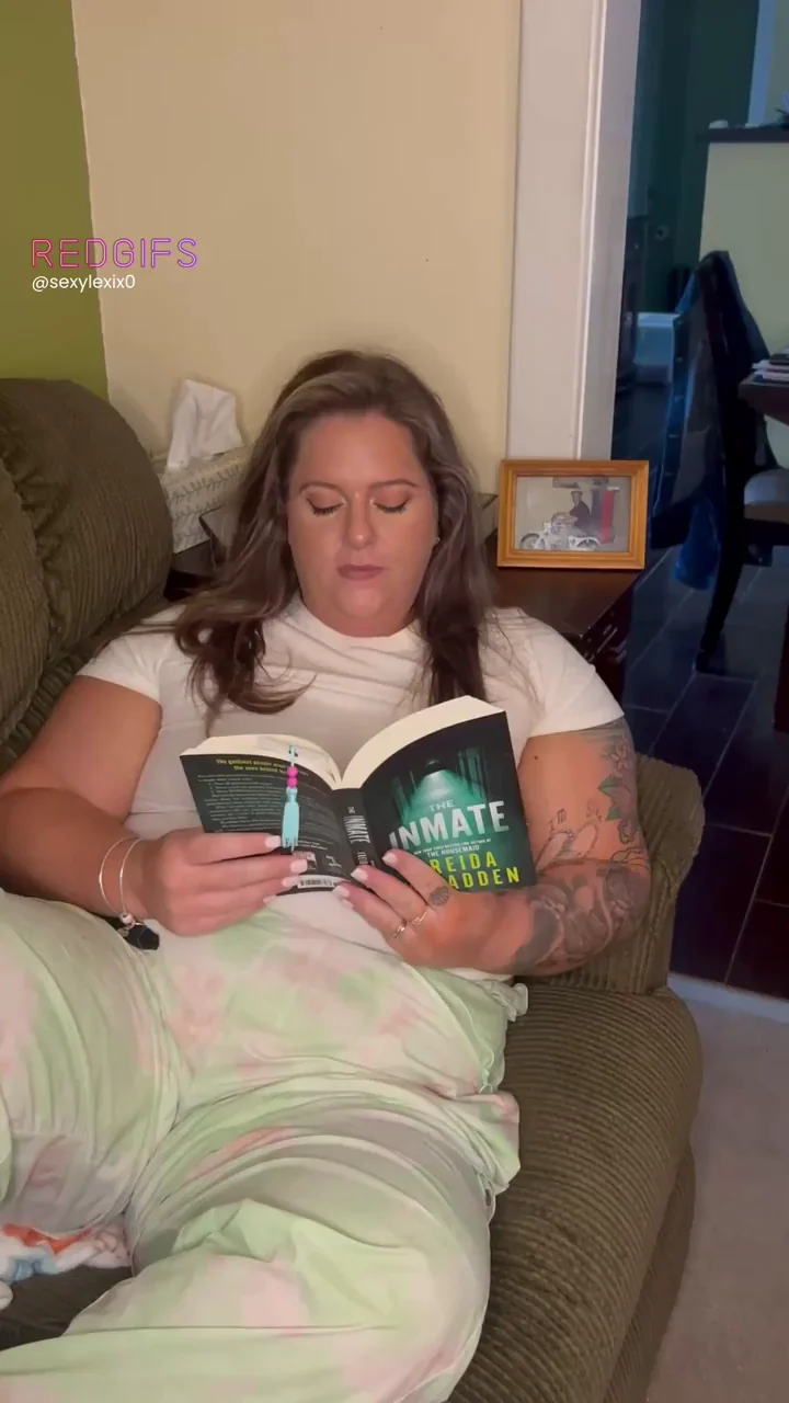 When the book you’re reading is too good to put down!