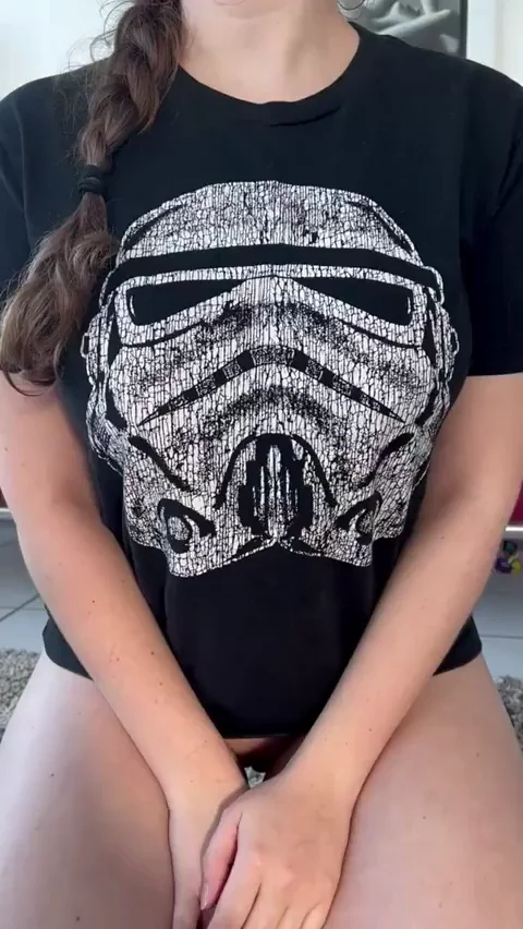 Oversized Shirt Hides Massive Tits Tease 😈🍈🍈
