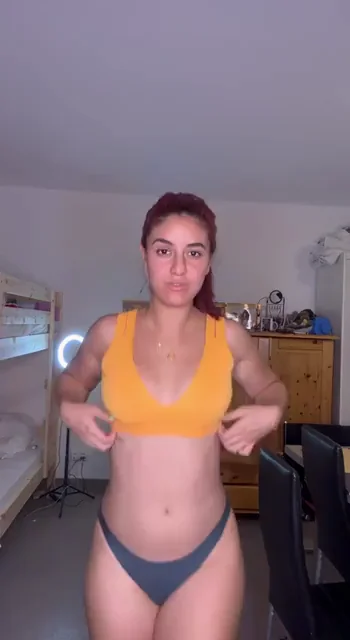 Teasing Slut Drops Her Top for Your Hungry Eyes