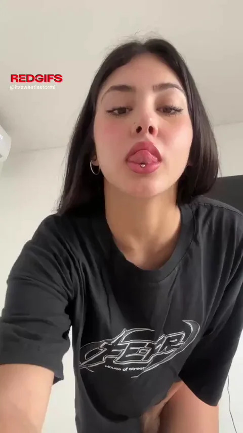🔥 Sultry Latina Tease in Oversized Tee & Tiny Shorts 🍑💋